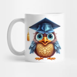 Blue Owl Graduation Mug